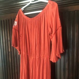 Off the shoulder romper